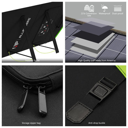 140W 18V Foldable Solar Panel for mobile charging